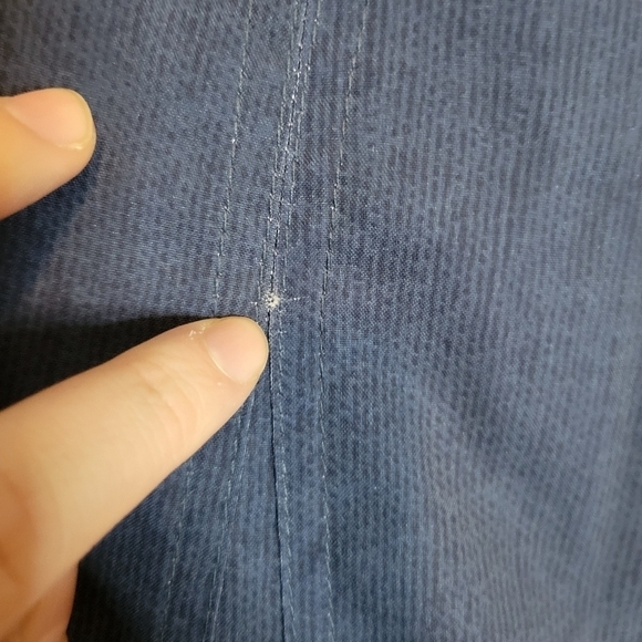 Ripskirt Hawaii size m blue with subtle stripes wrap skirt/cover up - Picture 7 of 7